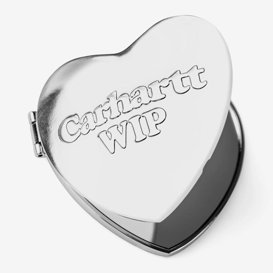 Carhartt WIP Heart Pocket Mirror - Silver