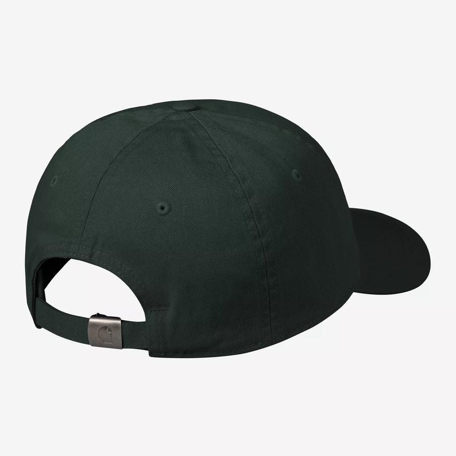 Carhartt WIP Madison Logo Cap - Dark Scarab / White