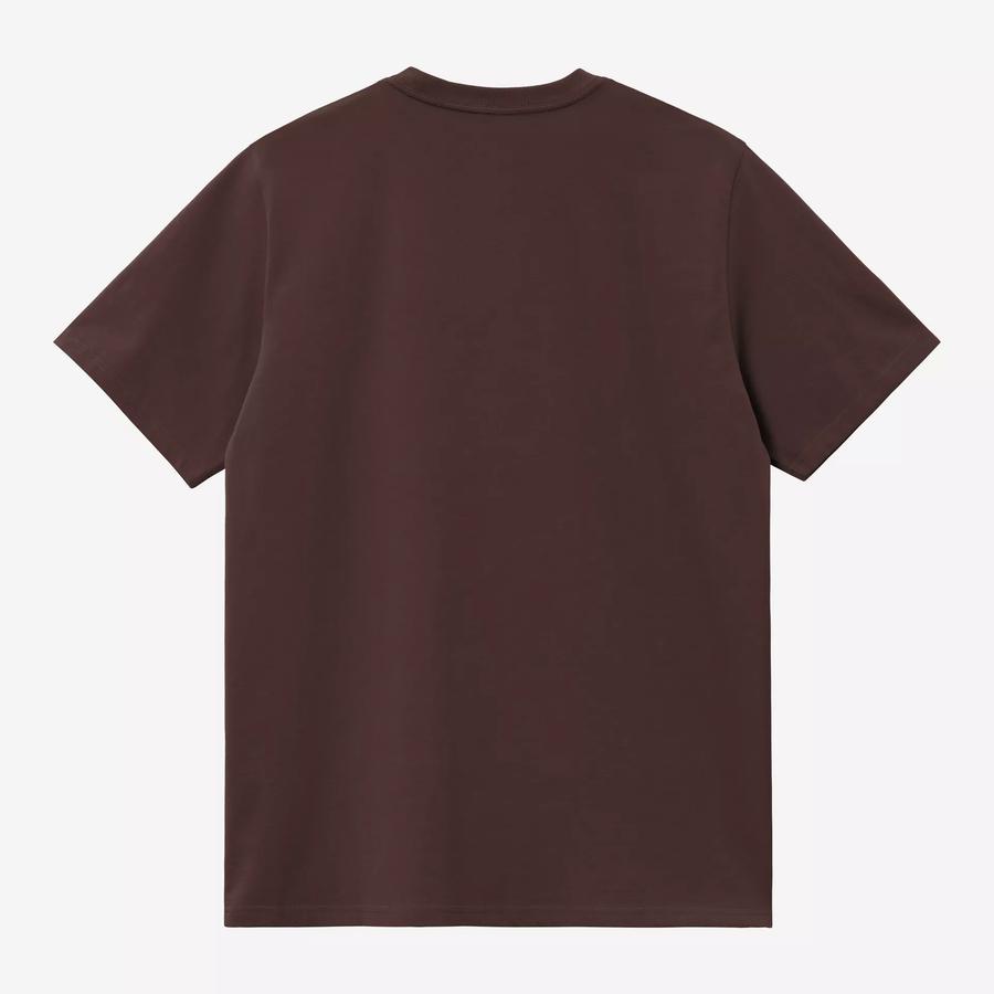 Carhartt WIP S/S Chase T-Shirt - Palisander / Gold