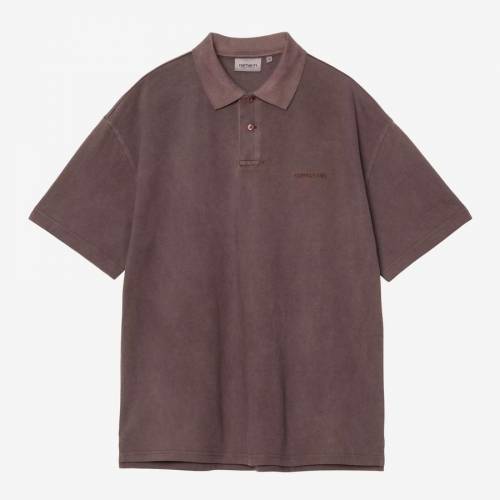 Carhartt WIP S/S Wayne Polo - Palisander (Garment Dyed)