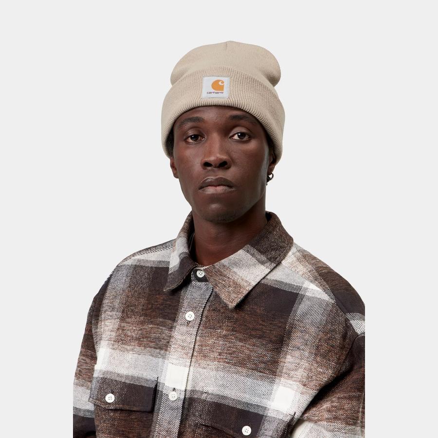 Carhartt WIP Short Watch Hat - Fleur De Sel