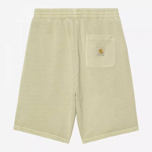 Carhartt WIP Nelson Sweat Short - Gentle Green (Garment Dyed)