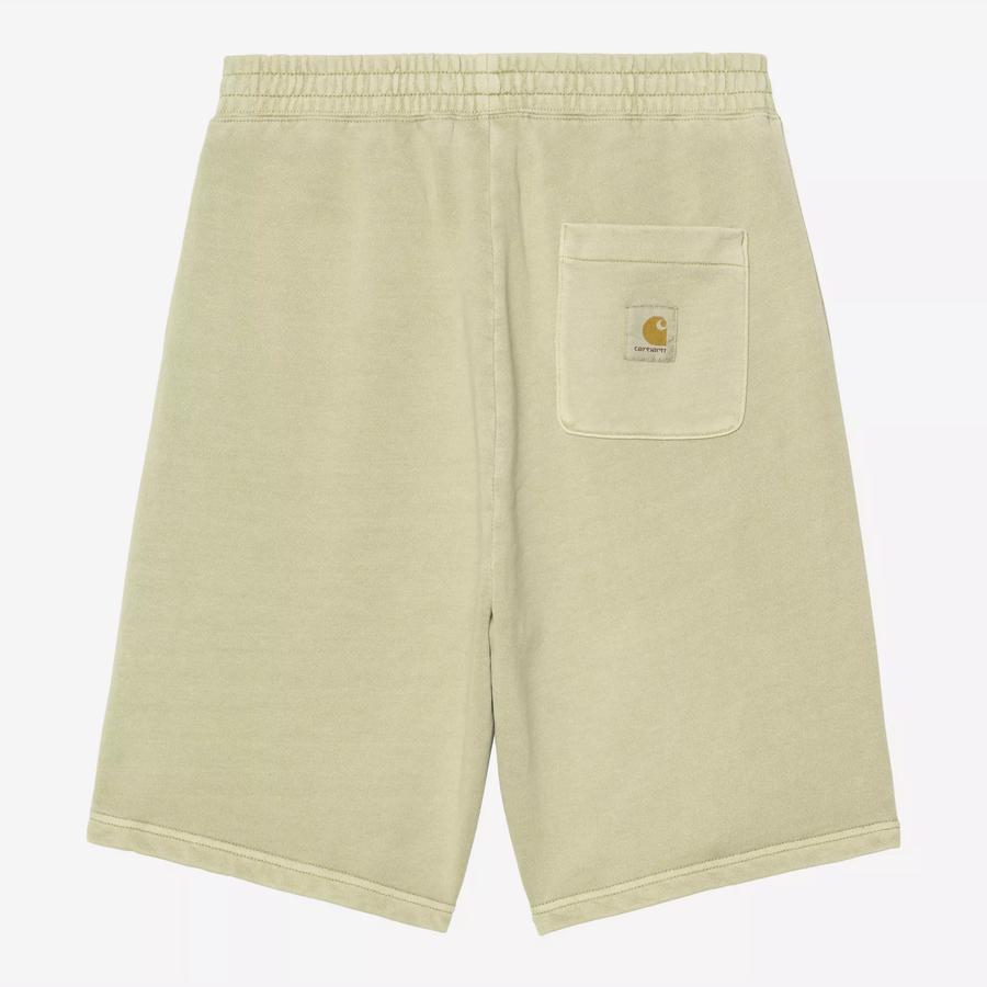 Carhartt WIP Nelson Sweat Short - Gentle Green (Ga...