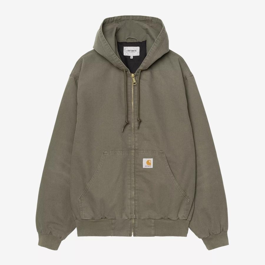 Carhartt WIP OG Active Jacket - Leaf (Stone Canvas...