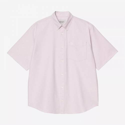 Carhartt WIP S/S Braxton Shirt - Gentle Purple / Wax