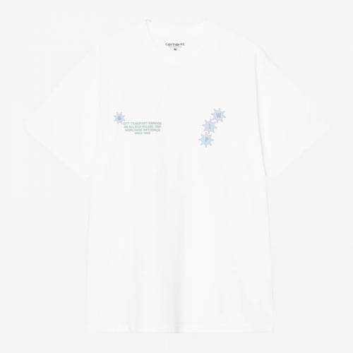 Carhartt WIP S/S C Trip T-Shirt - White