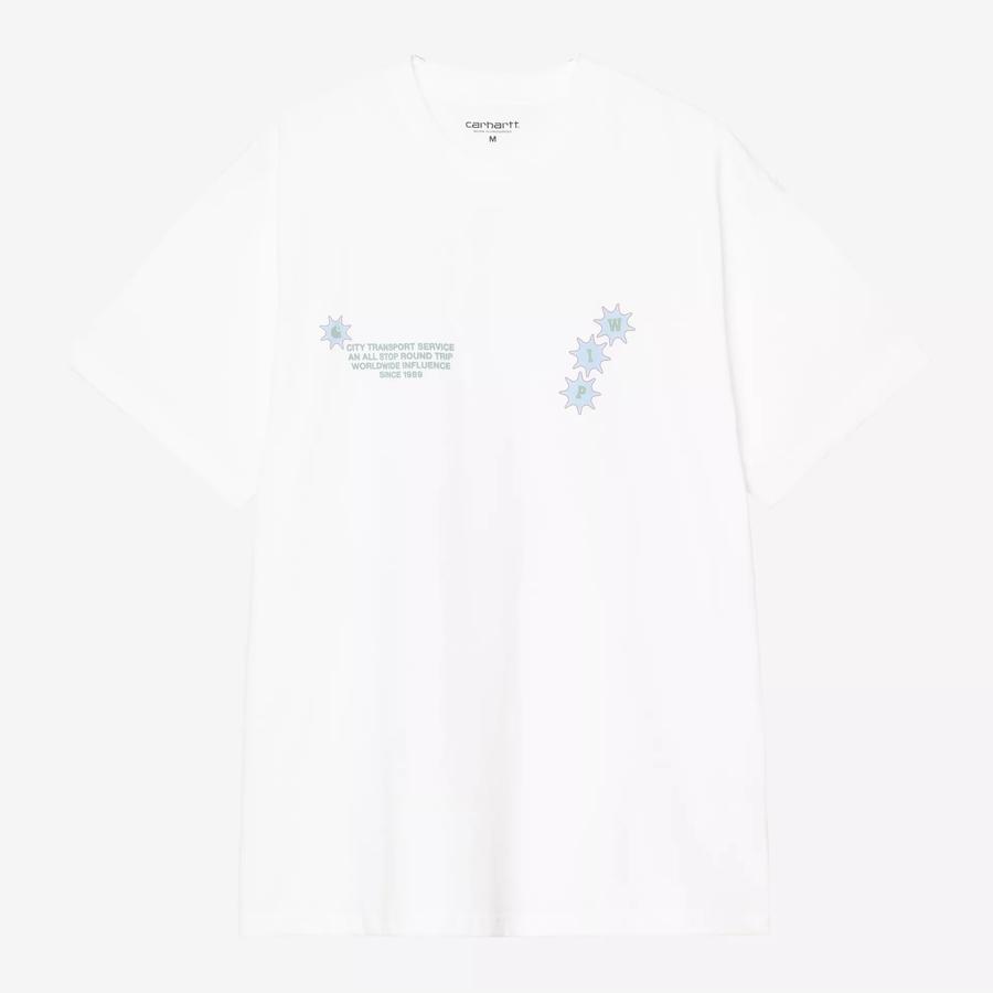 Carhartt WIP S/S C Trip T-Shirt - White