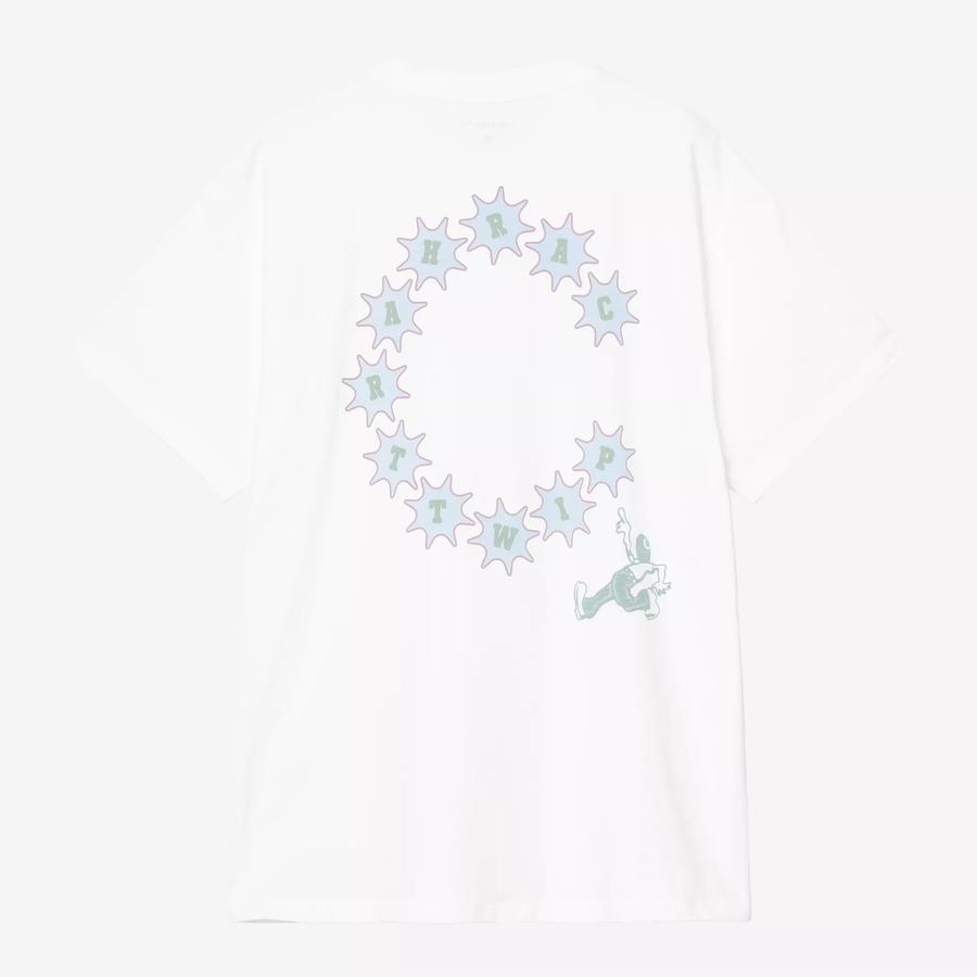 Carhartt WIP S/S C Trip T-Shirt - White