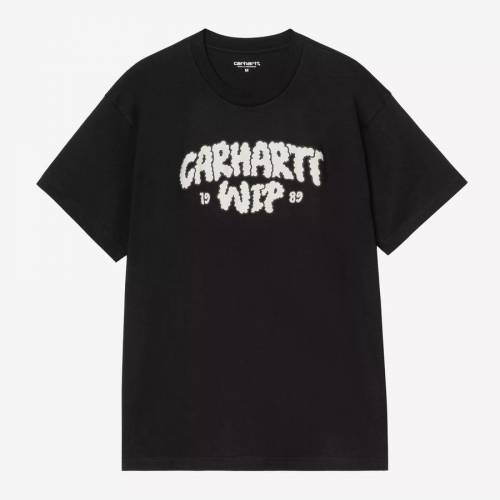 Carhartt WIP S/S Cloud Script T-Shirt - Black