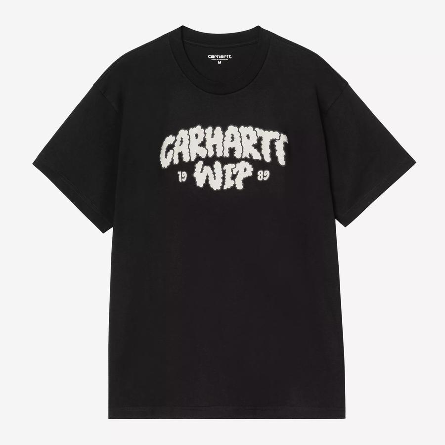 Carhartt WIP S/S Cloud Script T-Shirt - Black