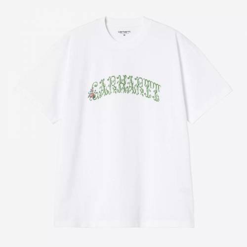 Carhartt WIP S/S Monogram T-Shirt - White