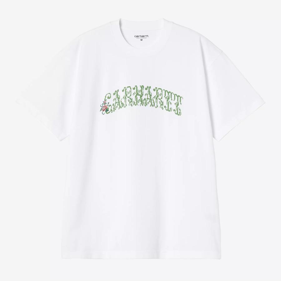 Carhartt WIP S/S Monogram T-Shirt - White
