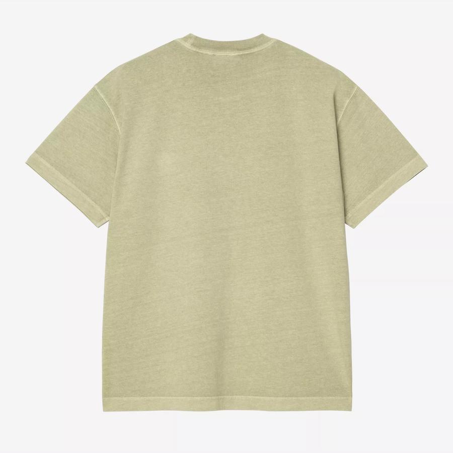 Carhartt WIP S/S Nelson T-Shirt - Gentle Green (Garment Dyed)