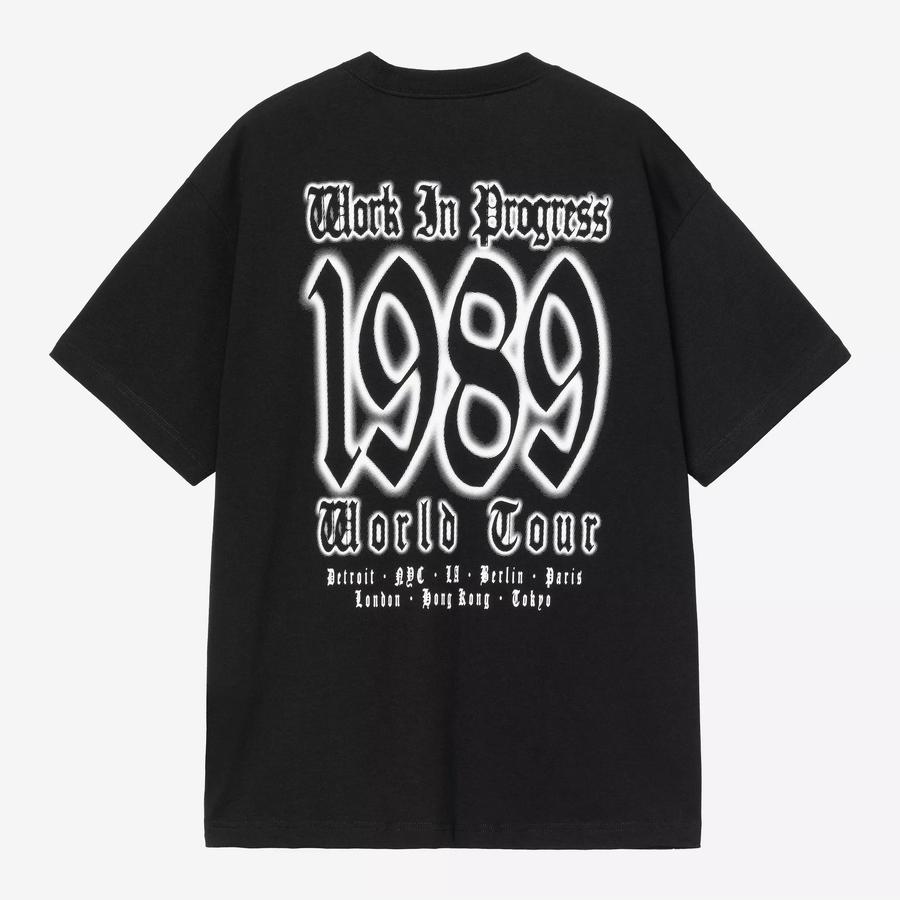 Carhartt WIP S/S World Tour T-Shirt - Black