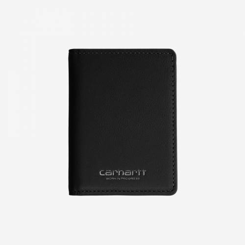 Carhartt WIP Vegas Fold Cardholder - Black / Silver