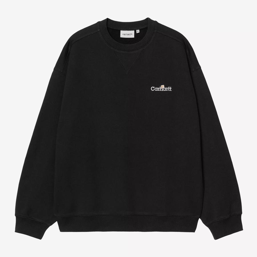 Carhartt WIP WIP Label Sweatshirt - Black