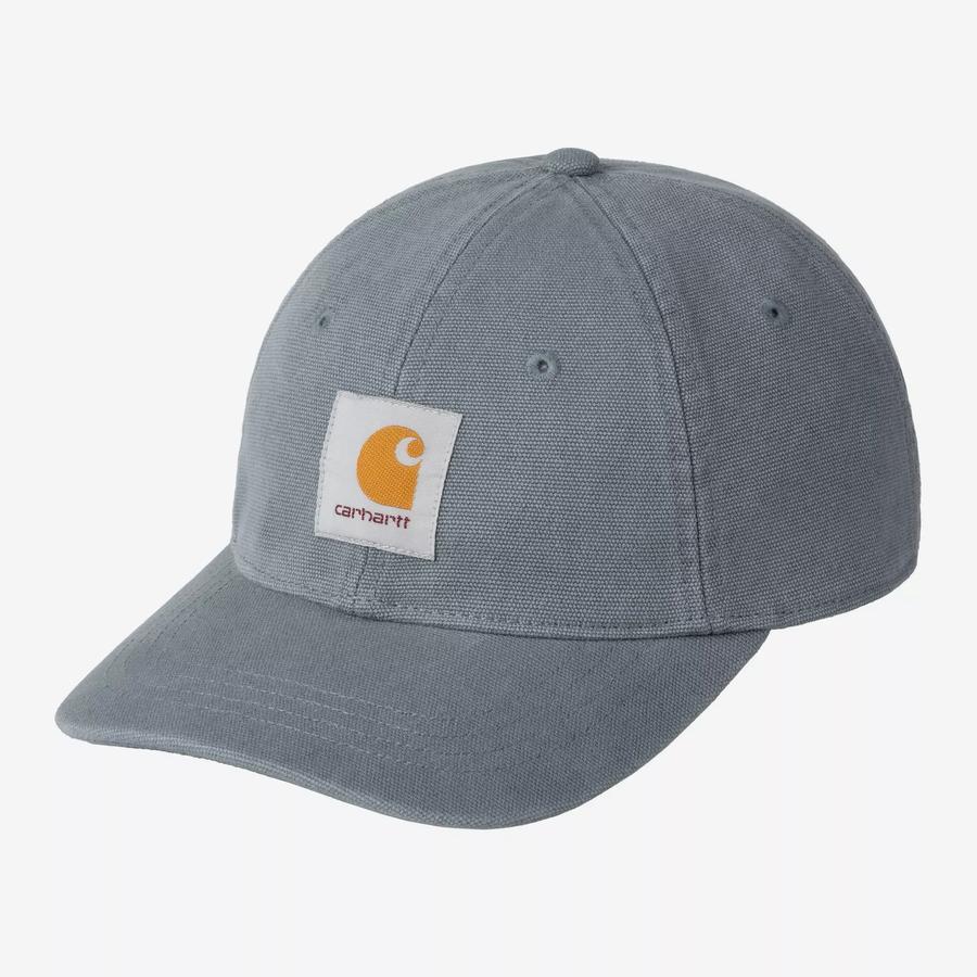 Carhartt WIP Canvas Cap - Cozy Blue (Stone Washed)
