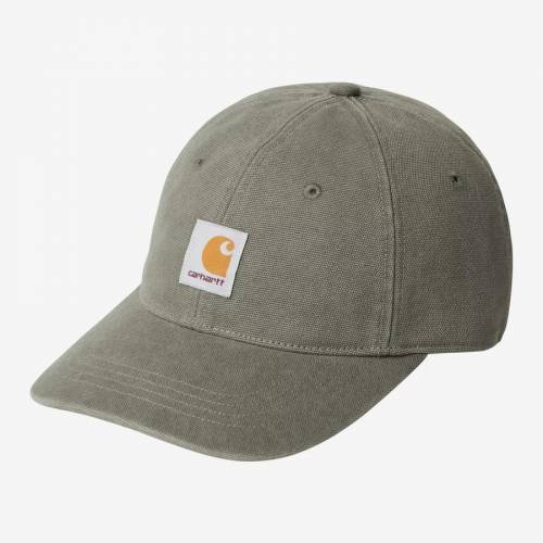 Carhartt WIP Canvas Cap - Leaf (Stone Washed)