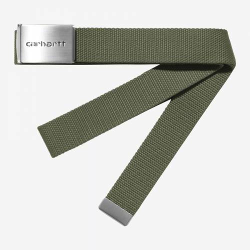 Carhartt WIP Clip Belt Chrome - Leaf