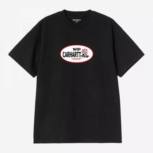 Carhartt WIP S/S Harlequin BBQ T-Shirt - Black