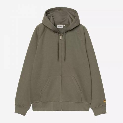 Carhartt WIP Hooded Chase Jacket - Leaf / Gold