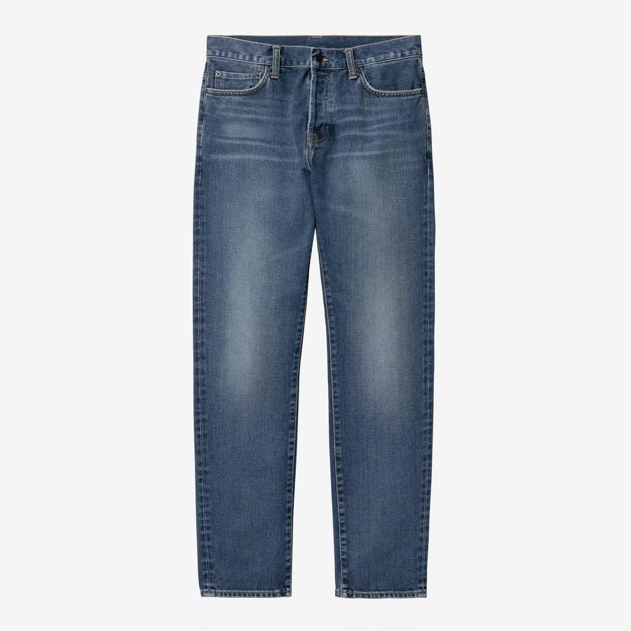 Carhartt WIP Klondike Pant - Blue (Dark Used Wash)