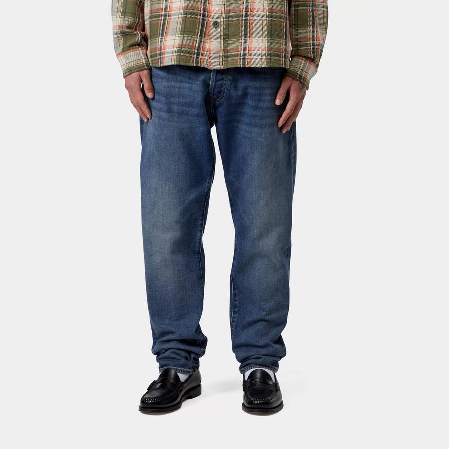 Carhartt WIP Klondike Pant - Blue (Dark Used Wash)