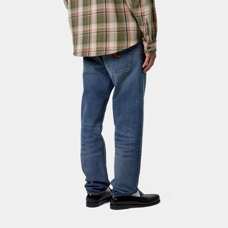 Carhartt WIP Klondike Pant - Blue (Dark Used Wash)