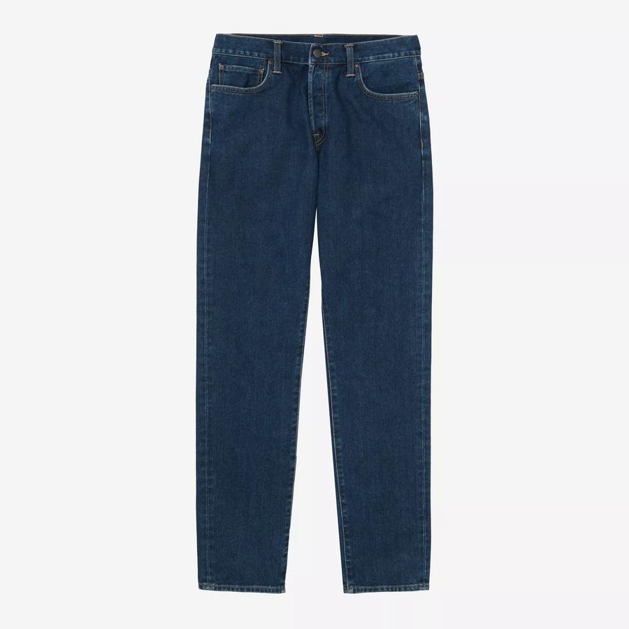 Carhartt WIP Klondike Pant - Blue (Stone Washed)