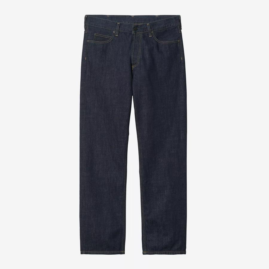 Carhartt WIP Marlow Pant - Blue (Rinsed)