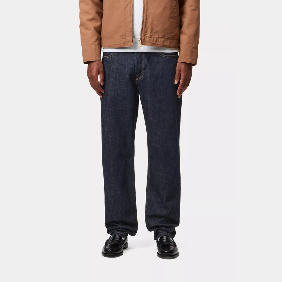 Carhartt WIP Marlow Pant - Blue (Rinsed)