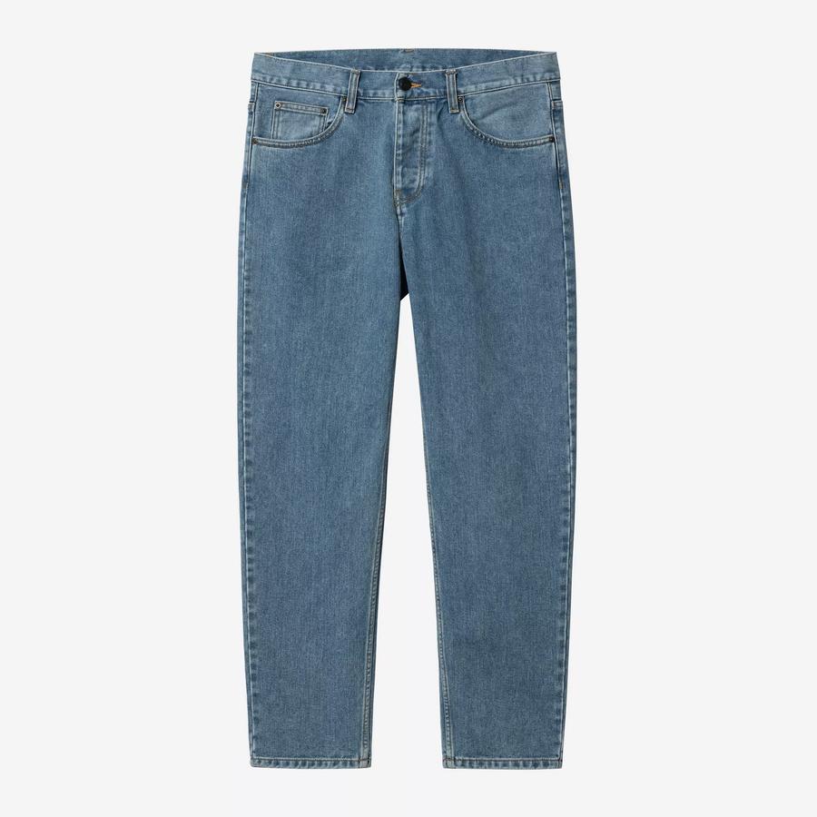 Carhartt WIP Newel Pant - Blue (Stone Bleached)