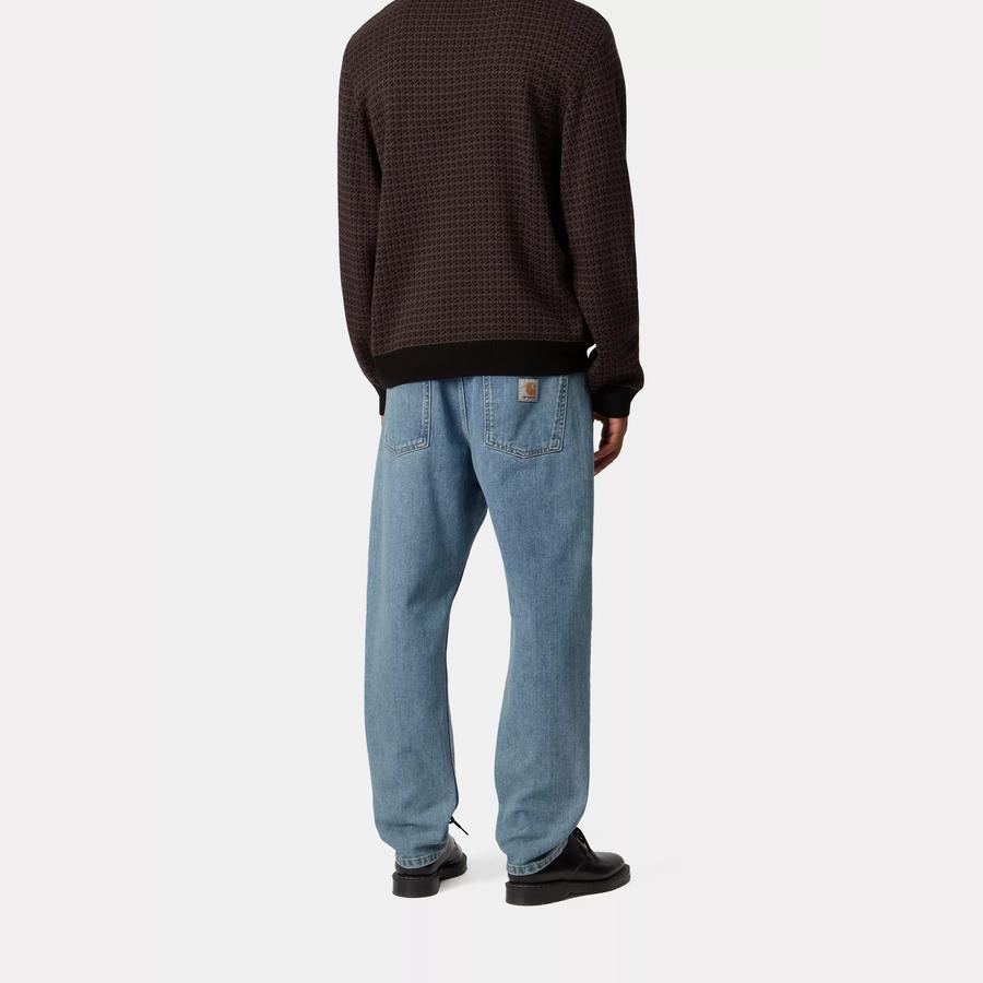 Carhartt WIP Newel Pant - Blue (Stone Bleached)