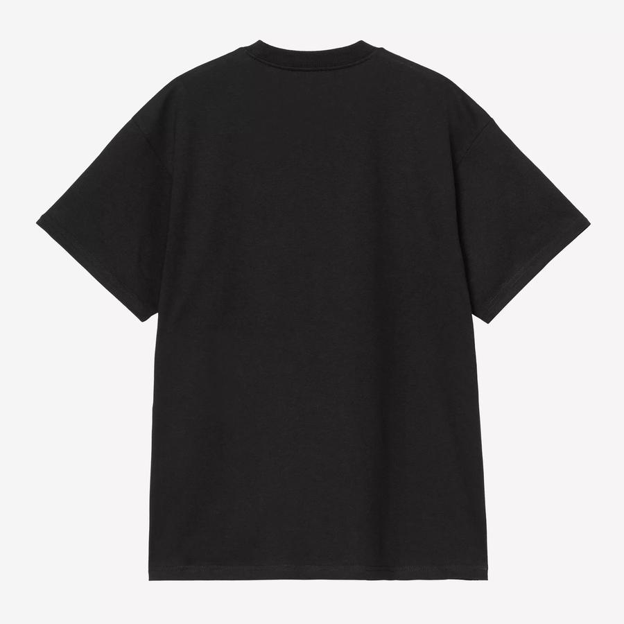 Carhartt WIP S/S Barbwire C T-Shirt - Black