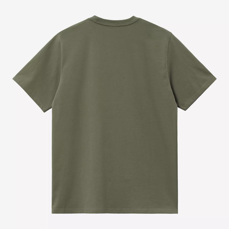 Carhartt WIP S/S Chase T-Shirt - Leaf / Gold