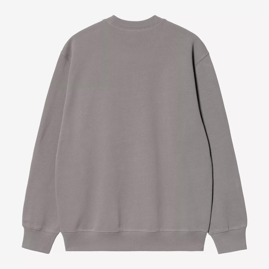 Carhartt WIP Carhartt Sweatshirt - Shady Grey / Dark Navy
