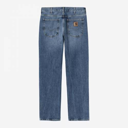 Carhartt WIP Marlow Pant - Blue (Marble Used Wash)