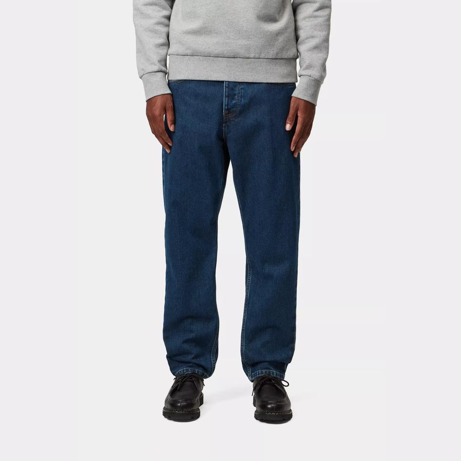 Carhartt WIP Newel Pant - Blue (Stone Washed)