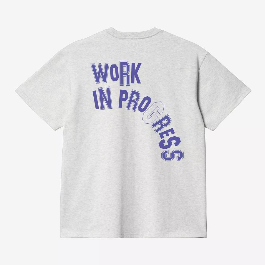 Carhartt WIP S/S Built Different T-Shirt - Ash Hea...