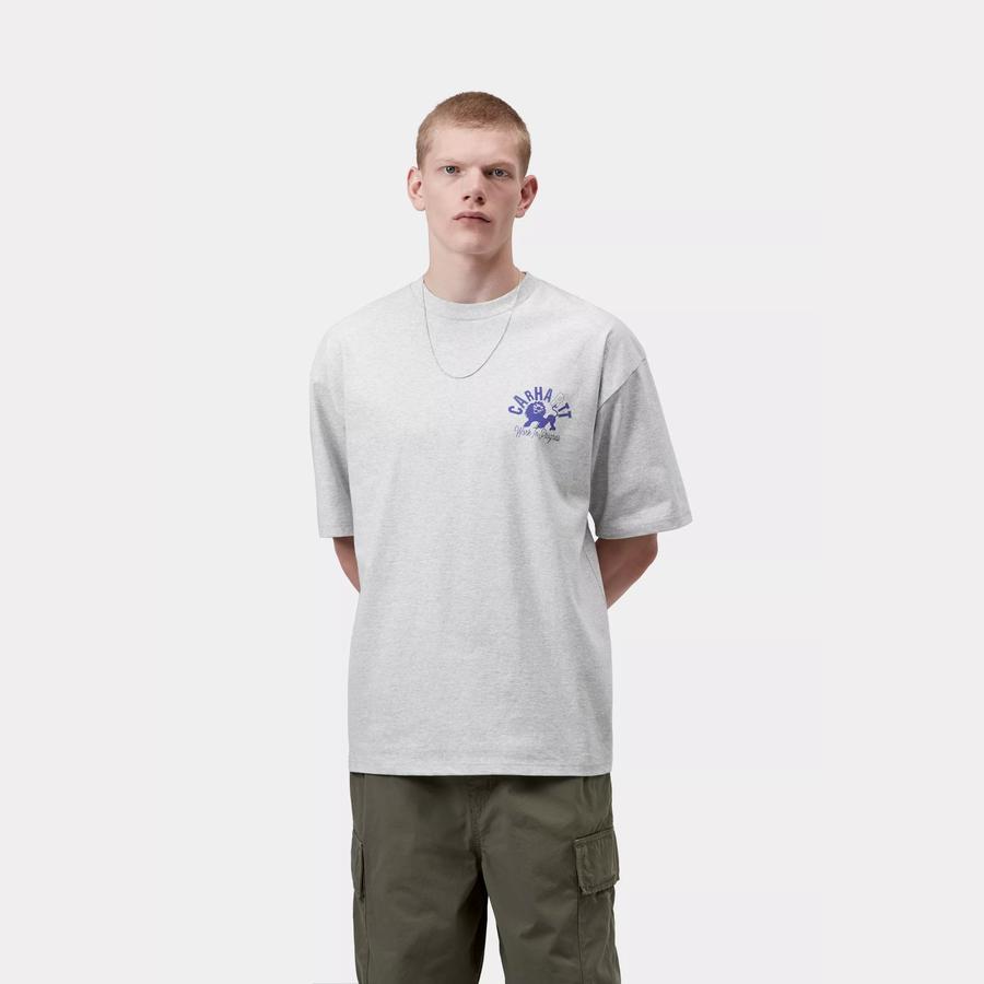 Carhartt WIP S/S Built Different T-Shirt - Ash Heather