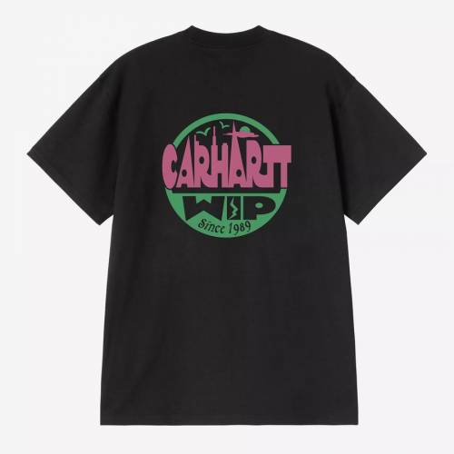 Carhartt WIP S/S Luggage Label T-Shirt - Black