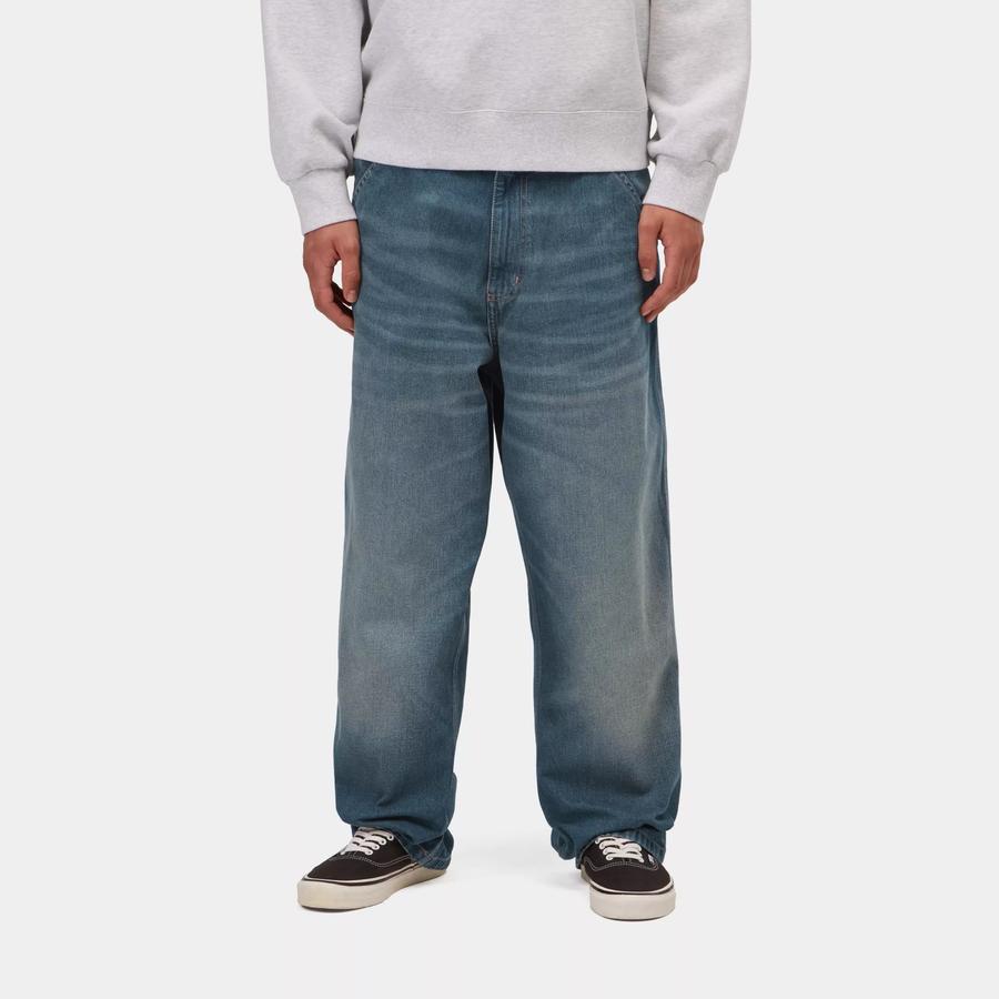 Carhartt WIP Simple Pant - Blue (Mid Worn Used Wash)
