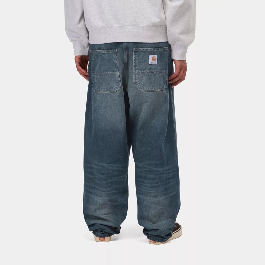Carhartt WIP Simple Pant - Blue (Mid Worn Used Wash)