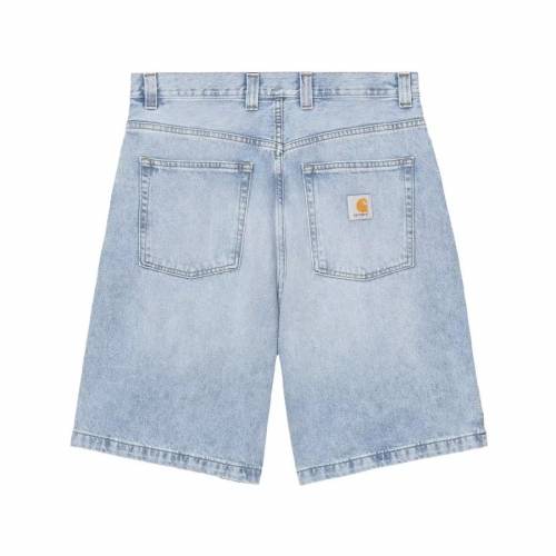Carhartt WIP Brandon Short - Blue Heavy Worn Bleached