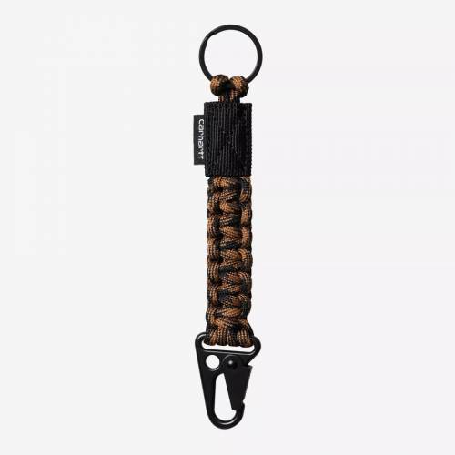 Carhartt WIP Rope Keyholder - Hamilton Brown / Black