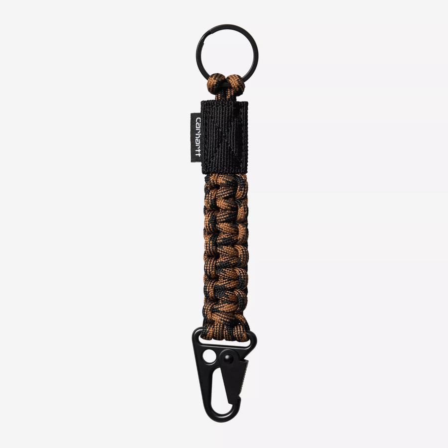 Carhartt WIP Rope Keyholder - Hamilton Brown / Bla...