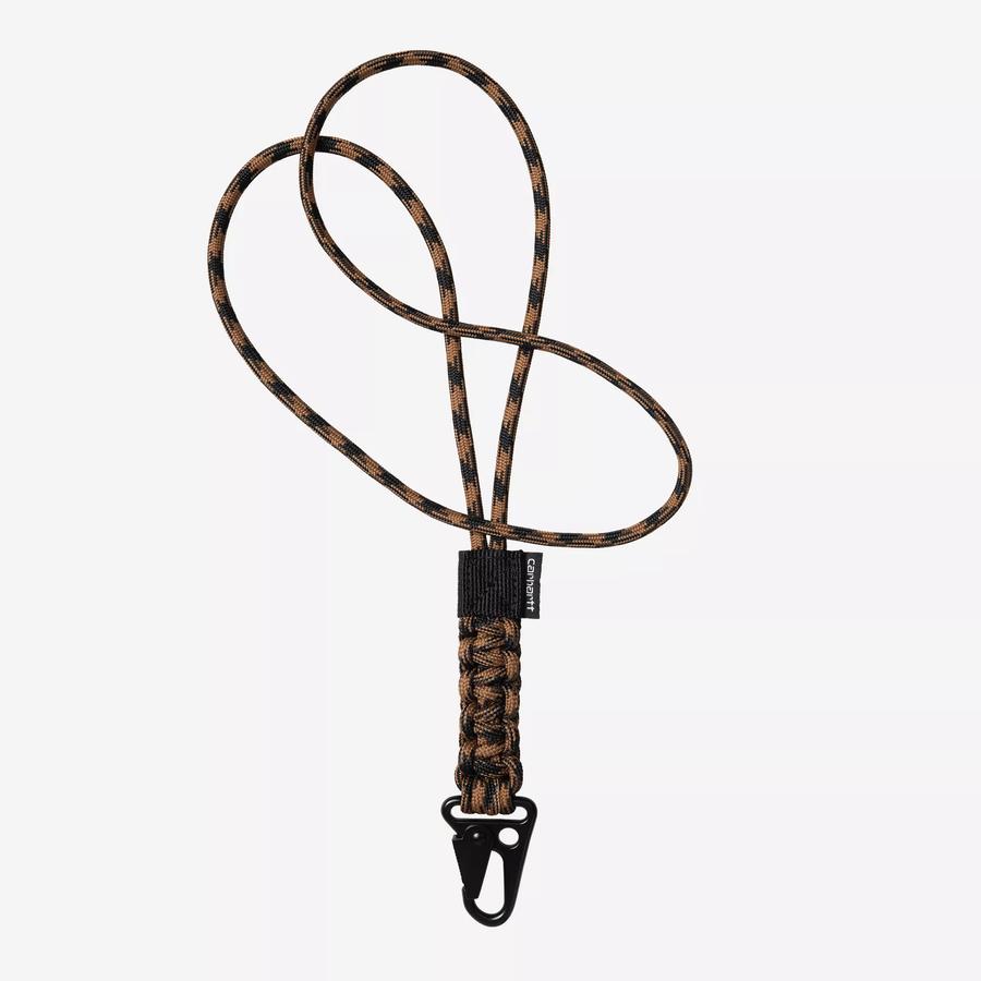 Carhartt WIP Rope Keychain - Hamilton Brown