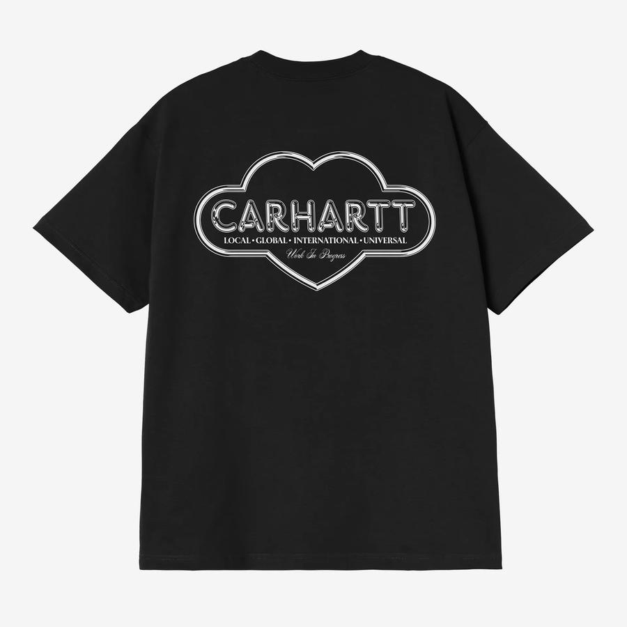Carhartt WIP S/S Cloud Heart T-Shirt - Black