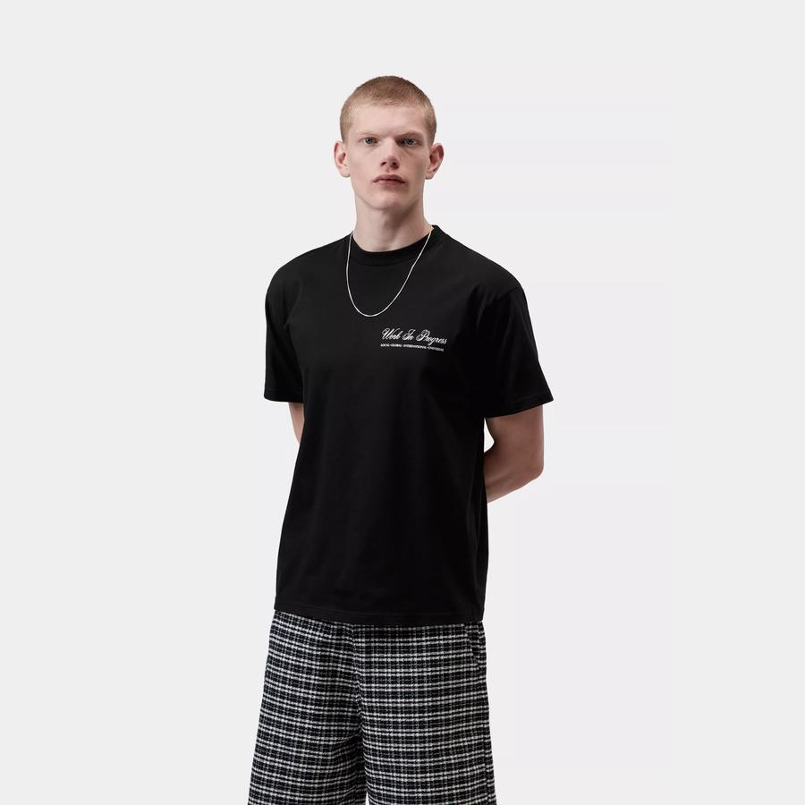 Carhartt WIP S/S Cloud Heart T-Shirt - Black