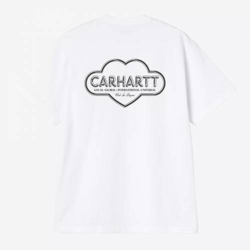 Carhartt WIP S/S Cloud Heart T-Shirt - White